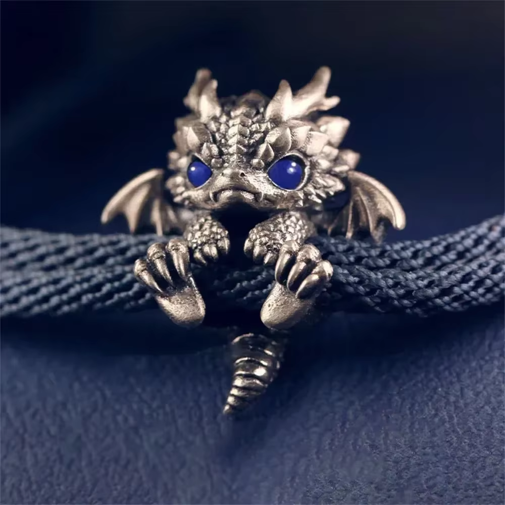 Vintage Red Rope Pullable Adjust Bracelet Bangle Year Good Lucky Gift Handwoven Bracelet for Men Women Jewelry Accessories