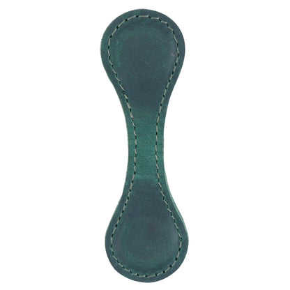 Genuine Leather Bookmark Clip Vintage Double-Sided Magnetic Book Mark Book Page Divider for Book Lover Writers Reader Stationery