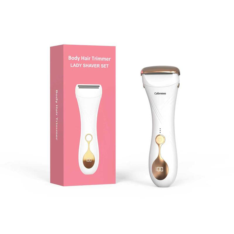 Gentle & Smooth Women's Electric Shaver - Rechargeable Razor for Nicks-Free Legs, Underarms, and Bikini Area