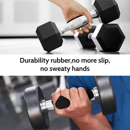 2Pcs Gym Grips Anti-Slip Grip Weightlifting Glove Portable Finger Trainer Comfort Workout Grips for Dumbbell Lifting Exercise