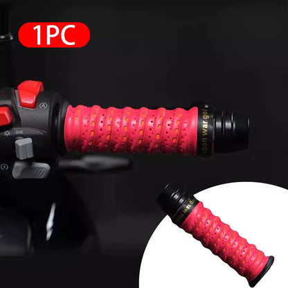 BLALION Motorcycle Handlebar Tape Road Bike Bar Tape PU Bike Handlebar Tape Soft Anti-Vibration Tape Durable Protection Straps