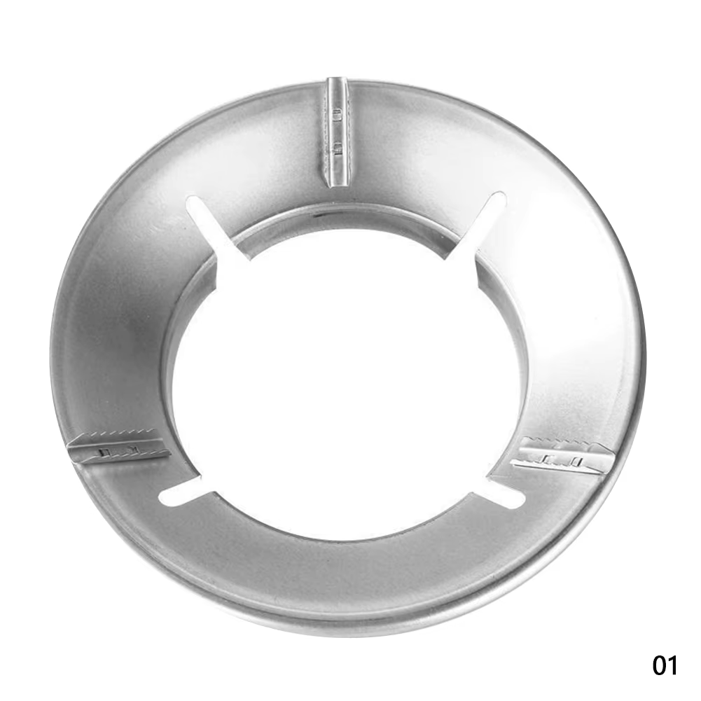 Home Gas Stove Fire Wind Proof Energy Saver Cover Wind Shield Bracket Disk Fire Reflection Windproof Stand Kitchen Cooker Cover