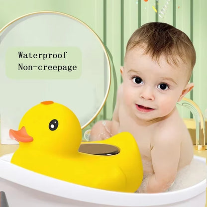 Little Yellow Duck Baby Bath Thermometer Waterproof Floating Temperature Sensor Safe Shower Water Indicator for Babies