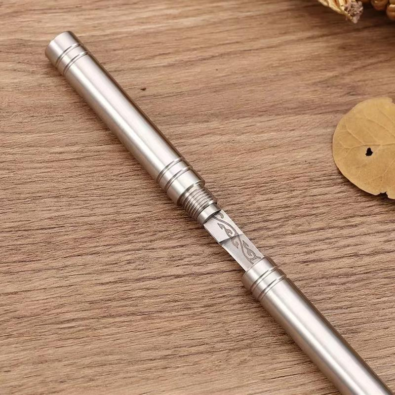 Holiday Haul: Premium Stainless Steel Meat Knife Set - Durable Steak Knife with Sheath for All Your Kitchen Cutting Needs