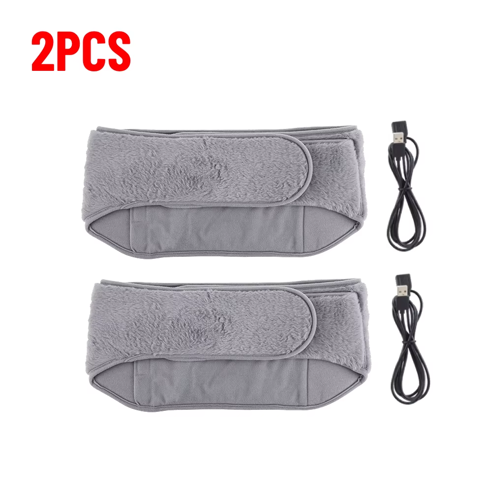 1-5PCS 3-Levels Electric Heating Pad Cold-Proof Uterine Belt Cold-Proof Hand Waist Warming Pad USB Recharging Abdominal Warmer