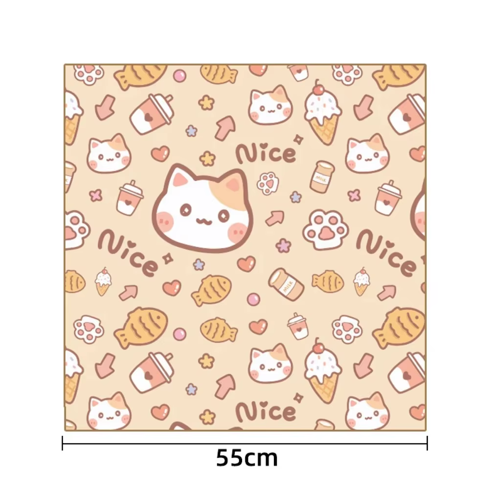 Magic Self-Adhesive Cloth Open Lay Flat Makeup Bag Portable Toiletry Kit Folding Cloth Multifunctional Camera Lens Storage Bag