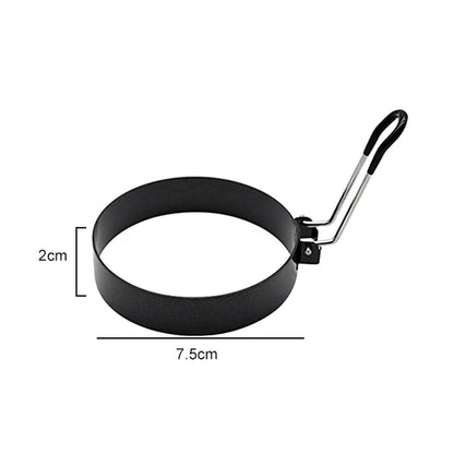 Professional Stainless Steel Egg Fried Ring Nonstick round Pancake Mold