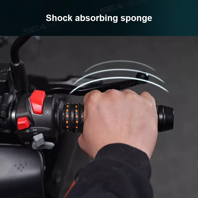 BLALION Motorcycle Handlebar Tape Road Bike Bar Tape PU Bike Handlebar Tape Soft Anti-Vibration Tape Durable Protection Straps