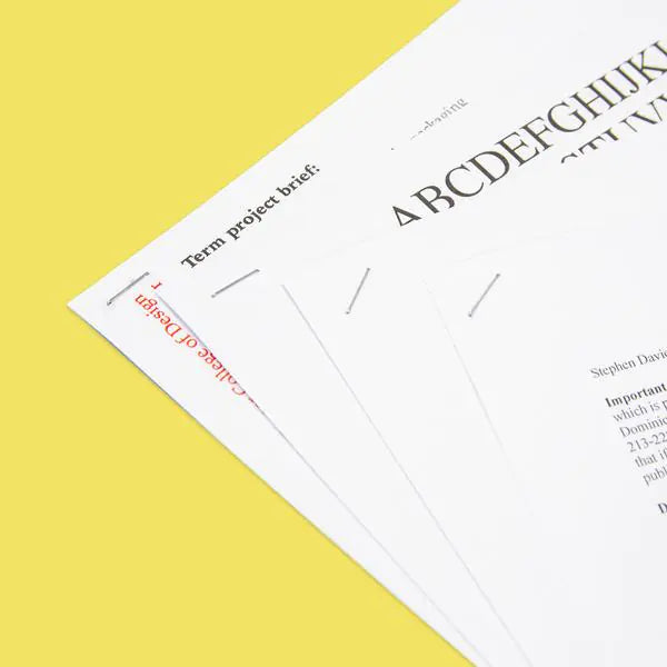 Mini Cushion Grip Standard (26/6) Stapler w/ 500 Ct. Staples - Random Color