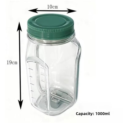 Prepara the Original Salad Pod Salad Pod,Vertical Layering Salad Pod Built Mason Jars with Lid