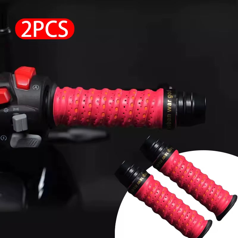 BLALION Motorcycle Handlebar Tape Road Bike Bar Tape PU Bike Handlebar Tape Soft Anti-Vibration Tape Durable Protection Straps