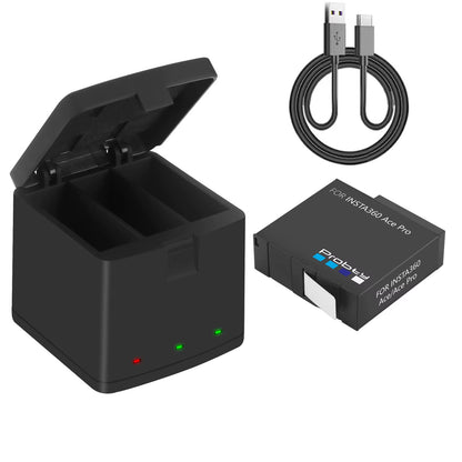 2200Mah Battery for Insta360 Ace Pro Ace Insta360 Ace Pro 2+3-Slots LED Charger for Insta360 Ace Pro Battery Accessories