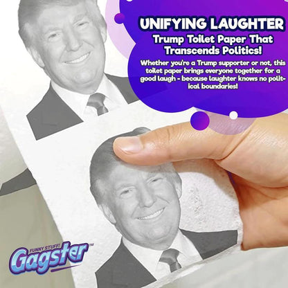 Political Humor Toilet Paper - Collectible Fun for Every Bathroom!