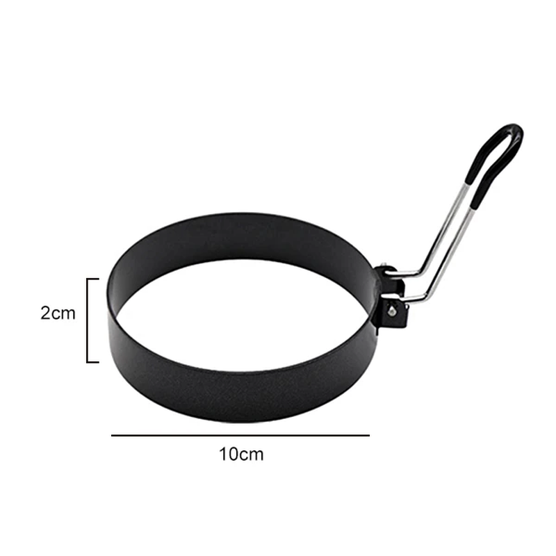 Professional Stainless Steel Egg Fried Ring Nonstick round Pancake Mold
