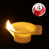 12Pcs Waterproof Electric DIY LED Light Floating on Water Diwali Tea Light India Oil Lamp Water Sensor Candles Fake Candle Lamp