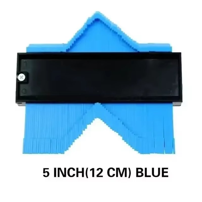 Irregular Contours Gauge Arc Ruler Plastic Gauge Contour Profile Scale Template Curvature Scale Tiling Laminate
