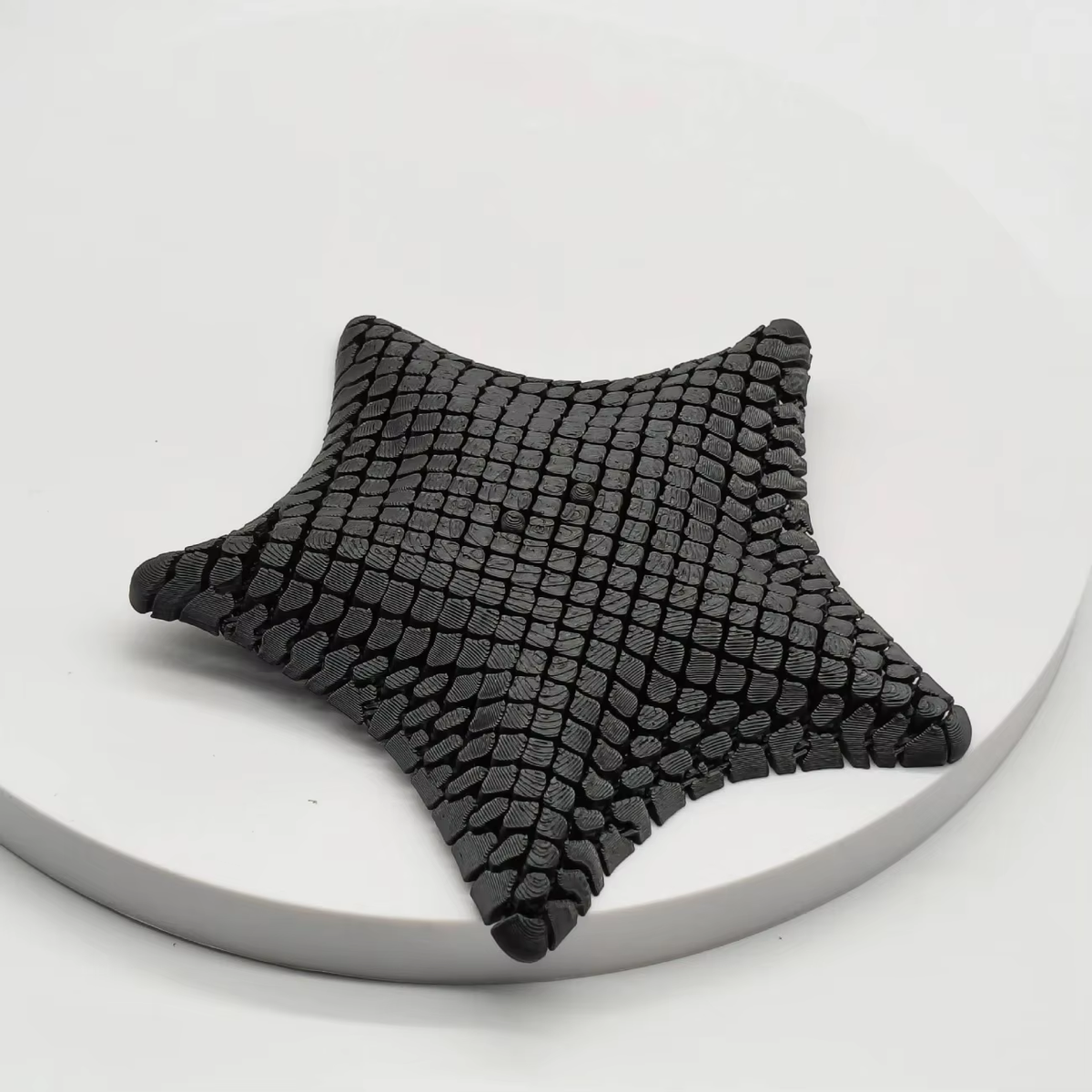 3D Printed Starfish 12Cm Ornament Marine Animal Decor Ocean Themed Desk Toy Movable Joints Stress Relief Gift for Home Office