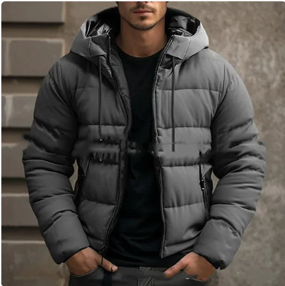Men's Hooded Cotton Jacket