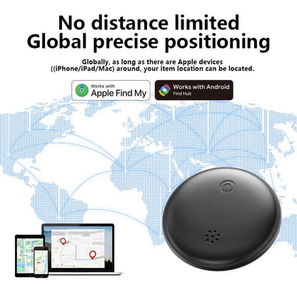 Ultimate Magnetic GPS Tracker - Weatherproof, No Monthly Fee, Compatible with Apple & Google, Mini Hidden Device