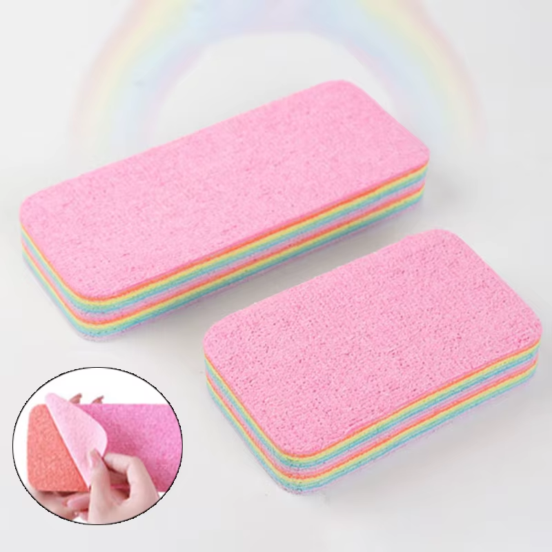 1PC Thickened Kitchen Cleaning Towel 12 Layers Tearable Cleaning Cloth Strong Absorbent Dish Rags Tableware Home Wipe Cloth