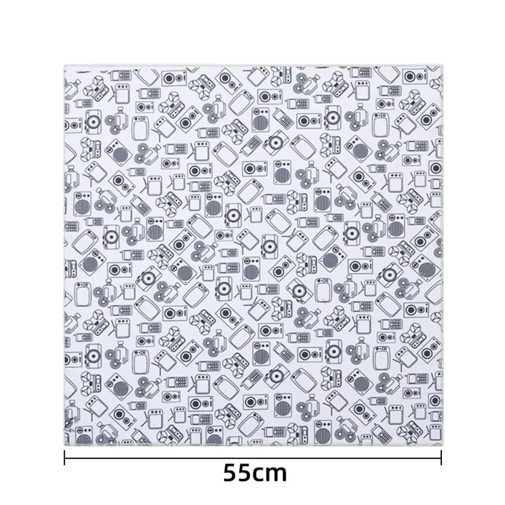 Magic Self-Adhesive Cloth Open Lay Flat Makeup Bag Portable Toiletry Kit Folding Cloth Multifunctional Camera Lens Storage Bag