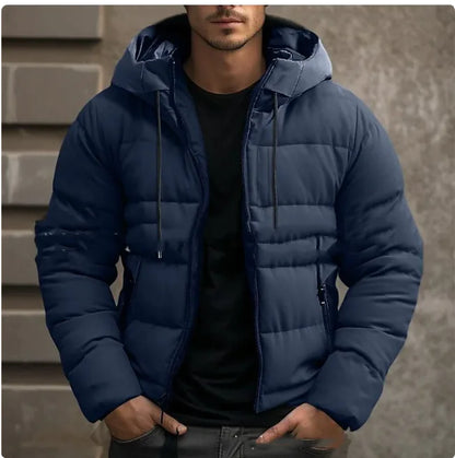 Men's Hooded Cotton Jacket