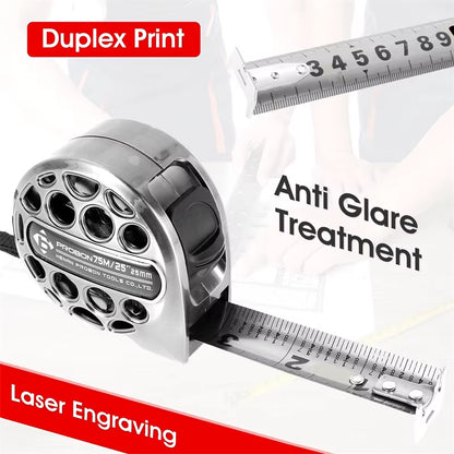 ABS 3/5/7.5M High Precision Measuring Tools Household Woodworking Ruler Thickening Waterproof and Anti-Corrosion Tape Measure