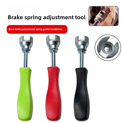 5.7 Inch Car Drum Brake Repair Install Tool Hold down Washer Spring Shoe Compressor Brake Spring Washer Worker Alloy & Plastic
