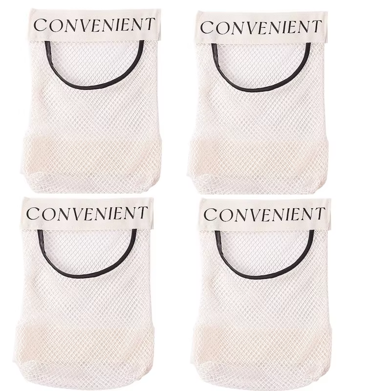 Trash Bag Holder Mesh Storage Net Grocery Bag Organizer Dispenser for Aluminum Foil, Garbage Bag, Plastic Wrap, Shopping Bag