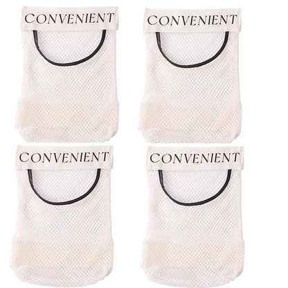 Trash Bag Holder Mesh Storage Net Grocery Bag Organizer Dispenser for Aluminum Foil, Garbage Bag, Plastic Wrap, Shopping Bag