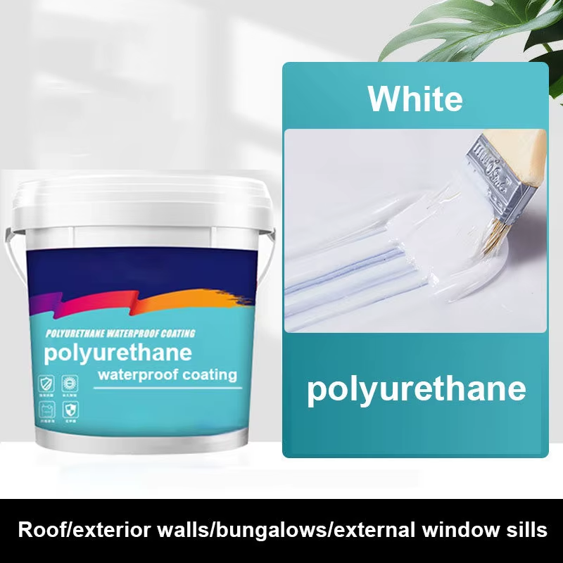 300G Water-Based Polyurethane Waterproof Coating Exterior Wall Roof Leak Repair Eco-Friendly Material