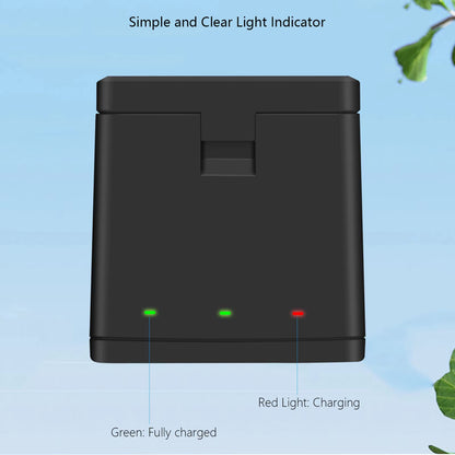 2200Mah Battery for Insta360 Ace Pro Ace Insta360 Ace Pro 2+3-Slots LED Charger for Insta360 Ace Pro Battery Accessories