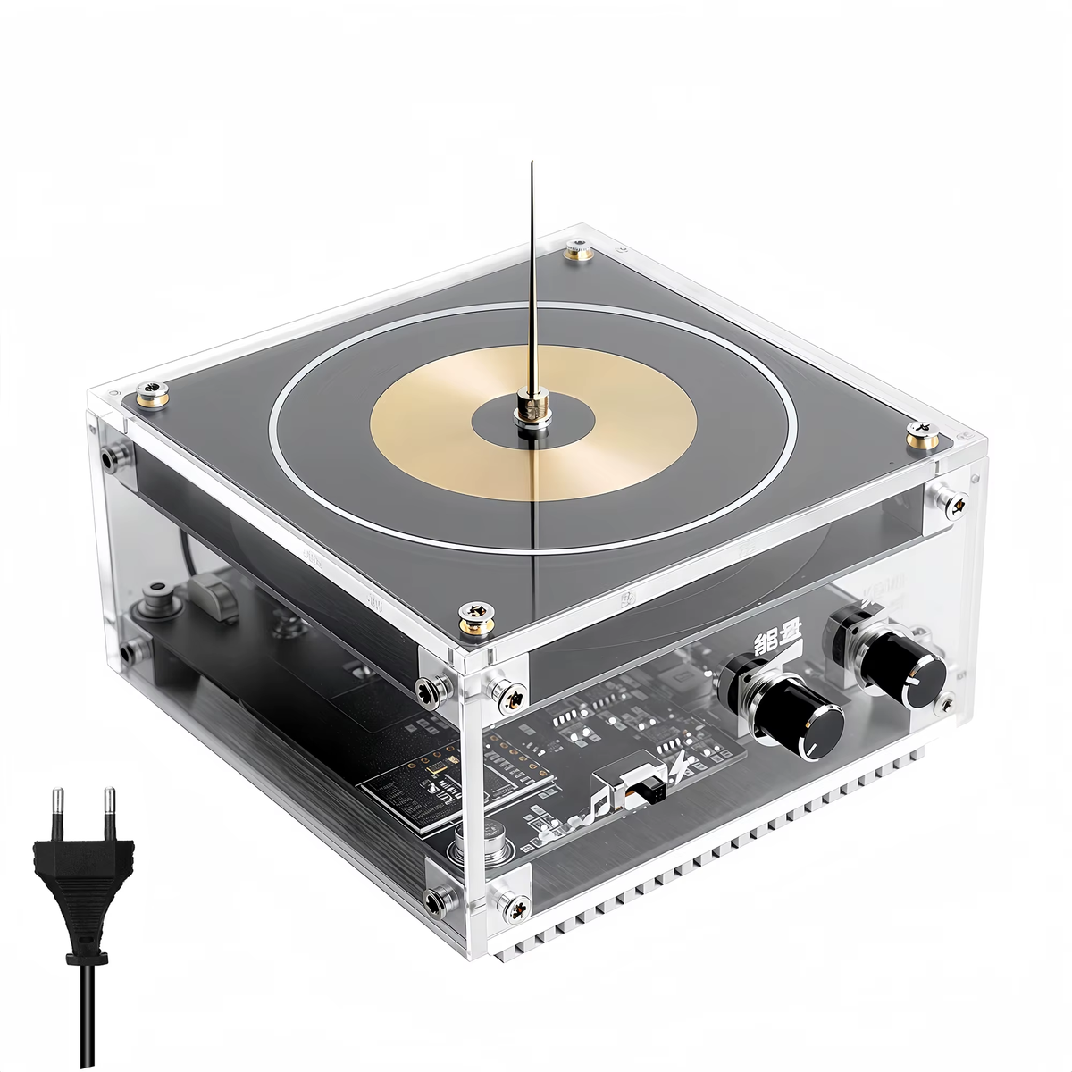 Bluetooth Music Tesla Coil Arc Plasma Loudspeaker Wireless Transmission Experiment Desktop Toy Model SSTC SS02