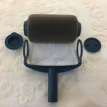 Professional Wall Paint Roller Set without Rod Multifunctional Clean-Cut Edges Brush Refillable for Wall Painting Treatment Tool