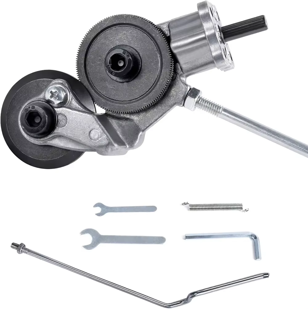 Electric Drill Plate Cutter Attachment Metal Double Headed Sheet Cutting Tool Cut Plate Punch Shears Drill for Copper Cutter