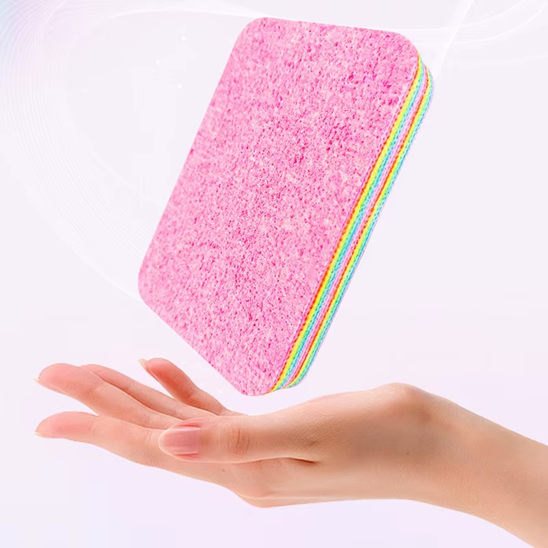 1PC Thickened Kitchen Cleaning Towel 12 Layers Tearable Cleaning Cloth Strong Absorbent Dish Rags Tableware Home Wipe Cloth