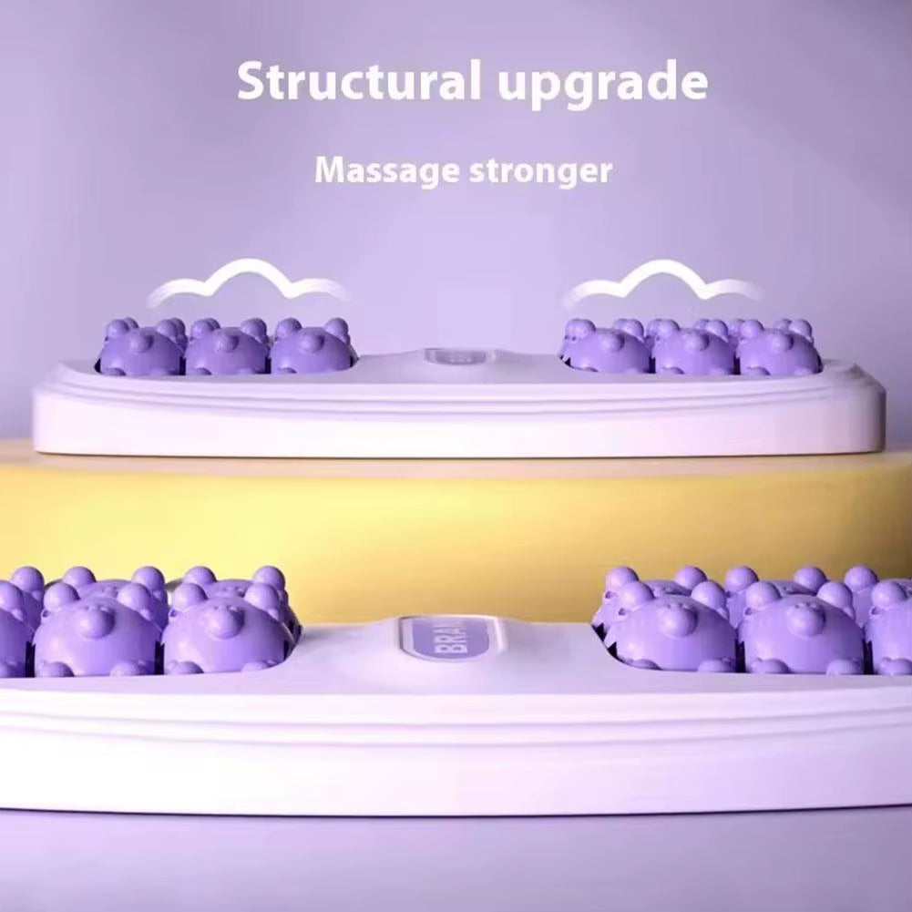 Dual Foot Massage Roller Bead Roller Massager Acupoint Stimulation Tool Home Foot Therapy for Tired Feet Relaxation