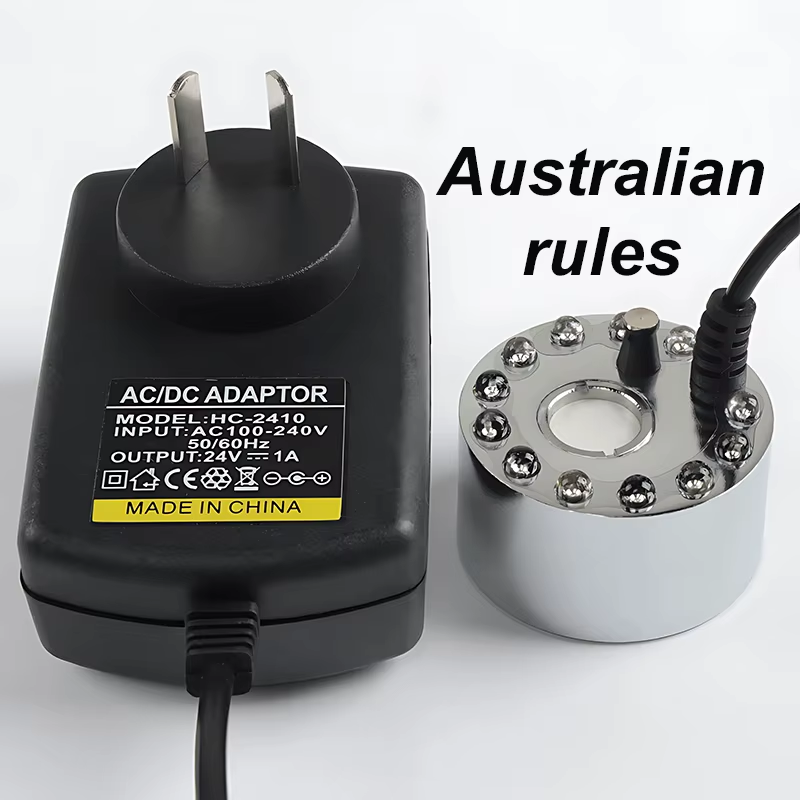 Party Mist Maker Water Pond Fountain Fogger 12 LED Color Aquarium Fog Maker Halloween Easter Party Festival Decoration