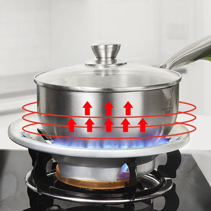 Home Gas Stove Fire Wind Proof Energy Saver Cover Wind Shield Bracket Disk Fire Reflection Windproof Stand Kitchen Cooker Cover
