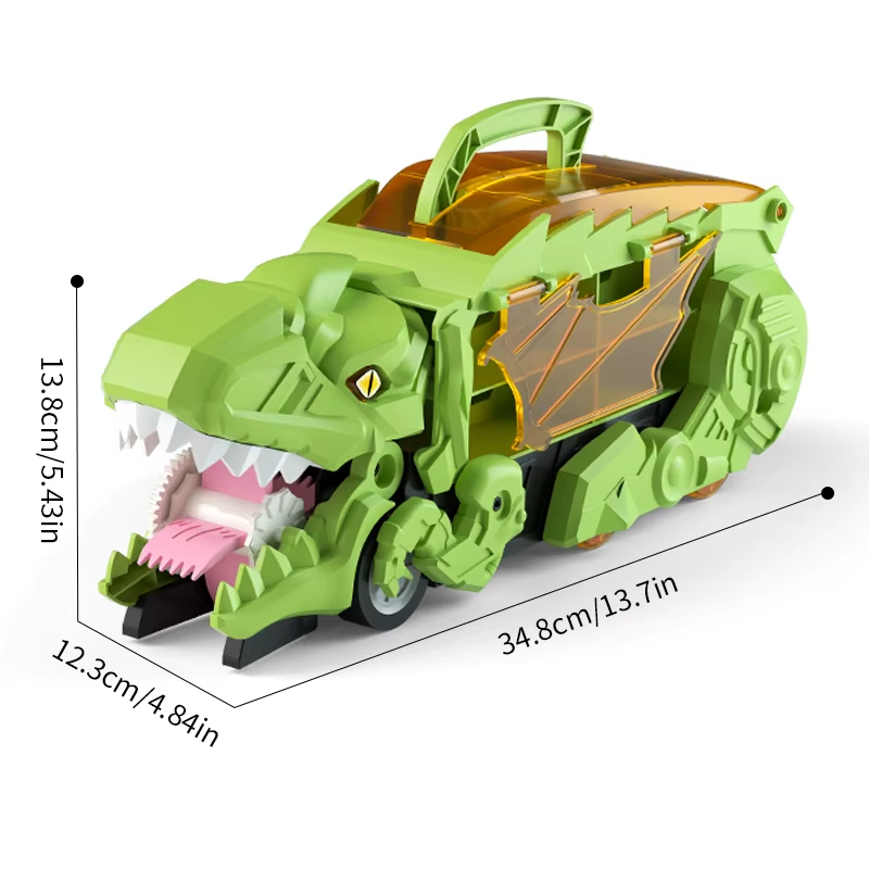 Children'S Dinosaur Track Toy Car Boy Puzzle Tyrannosaurus Rex Project Car Boy 3-6 Year Old Baby Gift