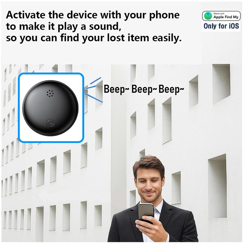Ultimate Magnetic GPS Tracker - Weatherproof, No Monthly Fee, Compatible with Apple & Google, Mini Hidden Device