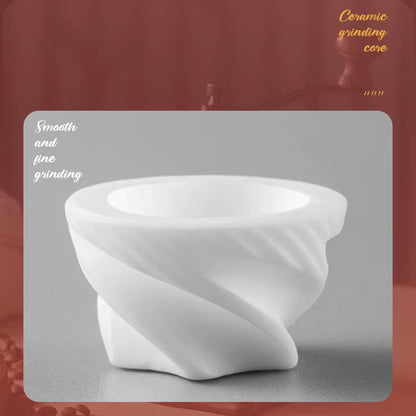 Retro Manual Coffee Grinder Portable Ferris Wheel Coffee Bean Grinder Professional Handmade Coffee Accessories