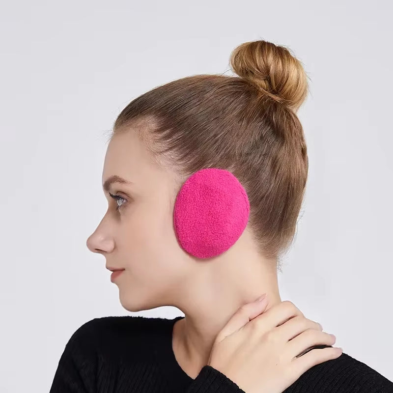 Cozy Fluffy Fleece Ear Warmers - Windproof Earmuffs for Men, Women, and Kids