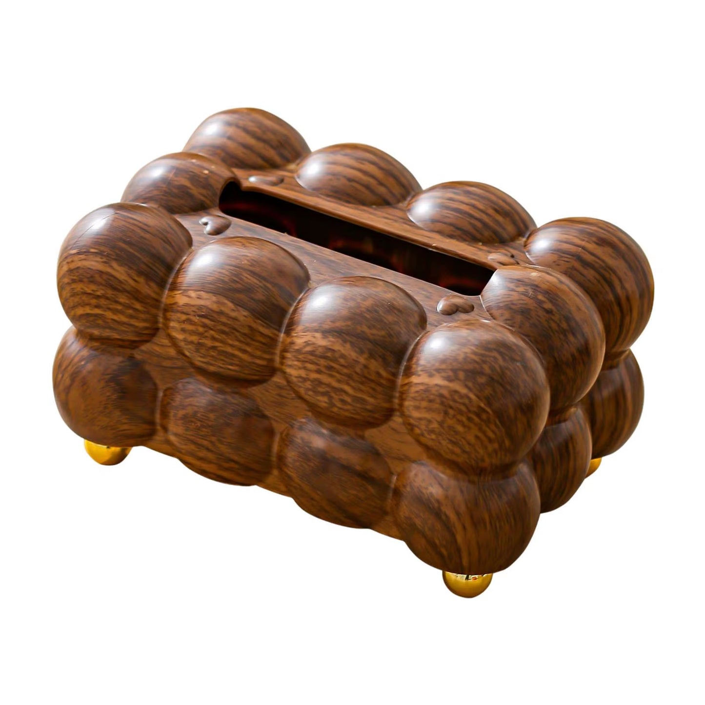 Facial Tissue Holder Non Slip Ceramic Tissue Box Cover Tissue Dispenser for Living Room Home Household Kitchen Countertop