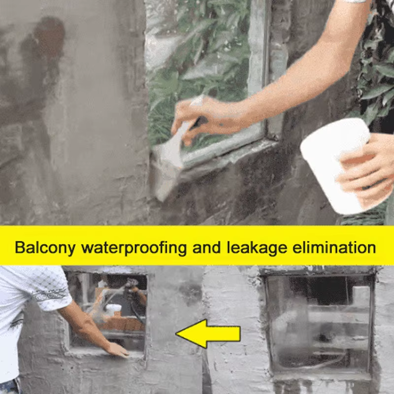 300G Water-Based Polyurethane Waterproof Coating Exterior Wall Roof Leak Repair Eco-Friendly Material