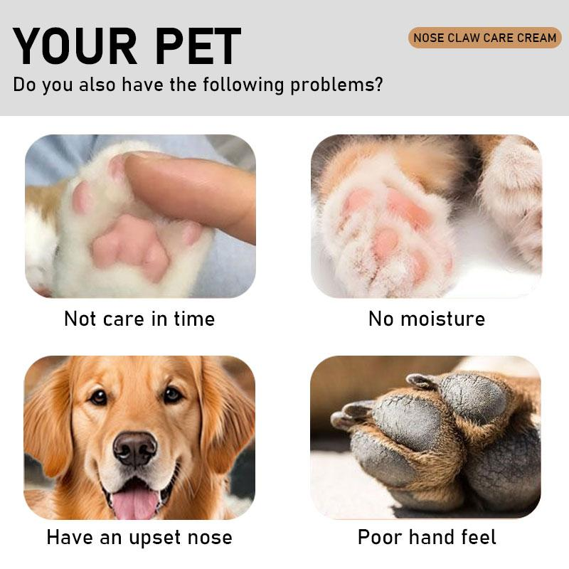 【Ten Pack at a Better Price】Rozino Pet Paw & Nose Balm - Safe & Natural for Extra Care - 40G/1.41Oz - Ideal for Soothing Pet Paws and Noses