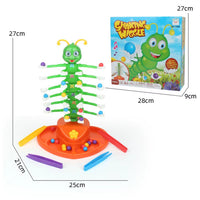 Top Kids Electric Dance Bug Toy Party Table Puzzle Game & Caterpillar Shaking Toy for Fun Wiggle Dance Activities