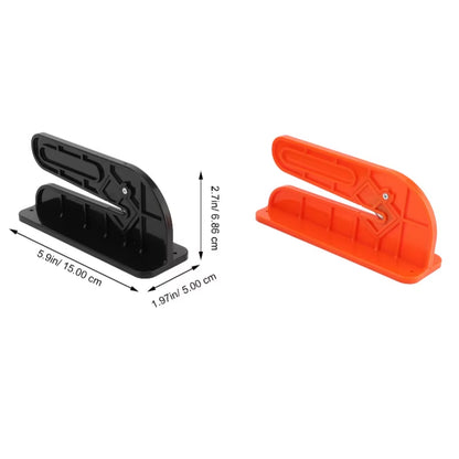 2PCS Wall Mounted Rag Cutter Fast Cutting Cloth Cutter Easily Cut Old Sheets T Shirts Towels Black and Orange
