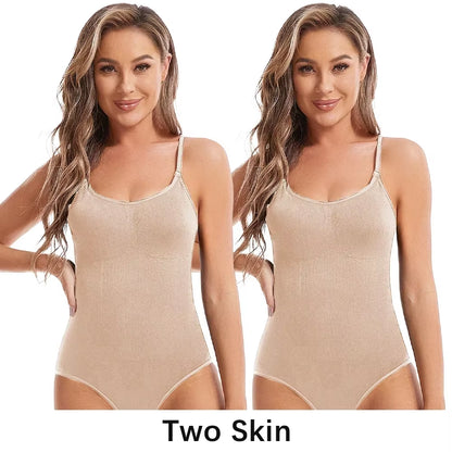 Women Slimming Shapewear Seamless Slimming Butt Lifter Full Body Shaper Smooth Out Bodysuit Open Crotch High Elastic Body Suits