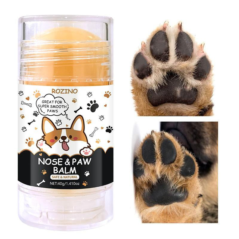【Ten Pack at a Better Price】Rozino Pet Paw & Nose Balm - Safe & Natural for Extra Care - 40G/1.41Oz - Ideal for Soothing Pet Paws and Noses